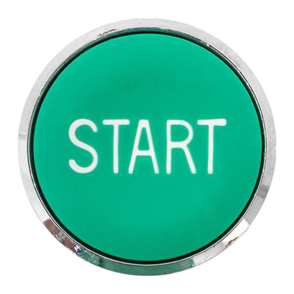 EKF Исполнительный механизм кнопки "START" XB4 зеленый плоский возвратный без фиксации IP65 — миниатюра 2