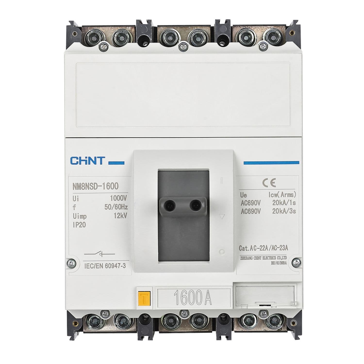CHINT Выключатель-разъединитель NM8NSD-1600 DC 800 3P (R)