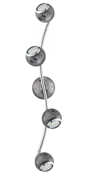 Eglo Спот LED BIMEDA, 4X3W (GU10), сталь, никель черный 31008 — миниатюра 1