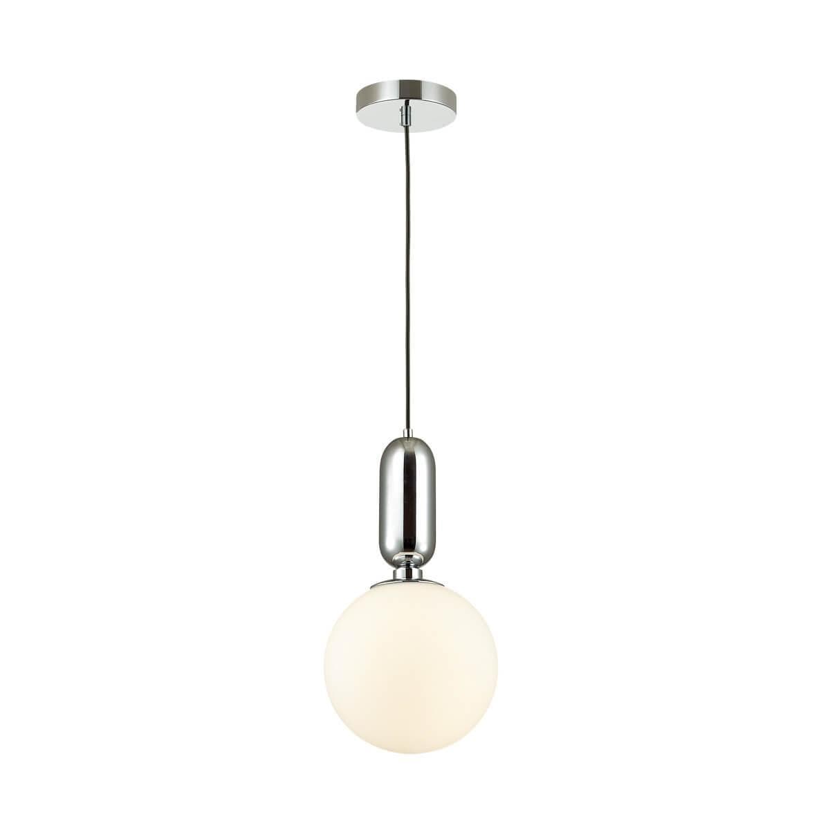 Odeon Light 4670/1 ODL20 382 хром/белый Подвес E27 1*40W 220V OKIA