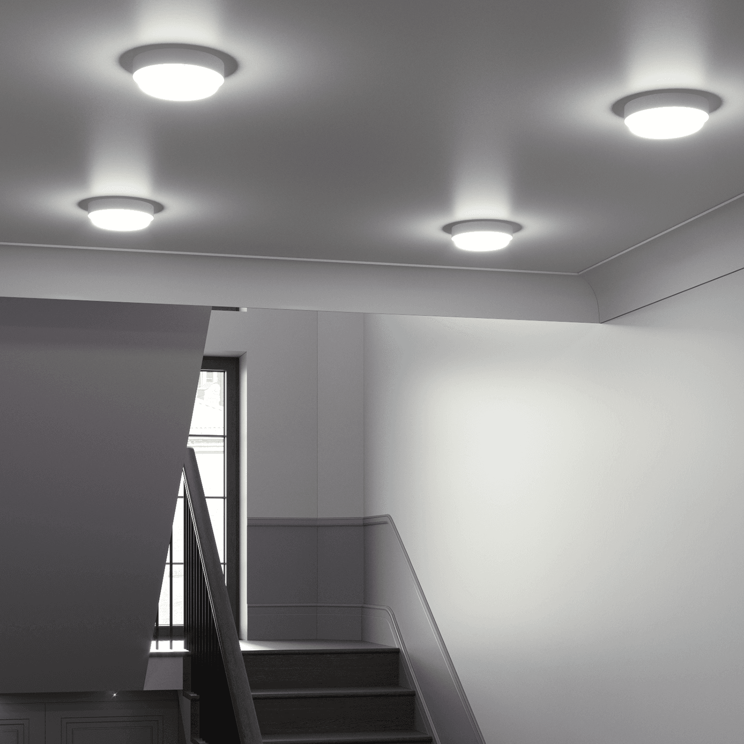 Gauss Светильник ЖКХ LITE овал 15W 1200lm 6500K 200-240V IP65 200*98*46мм белый LED 161418315 — миниатюра 2