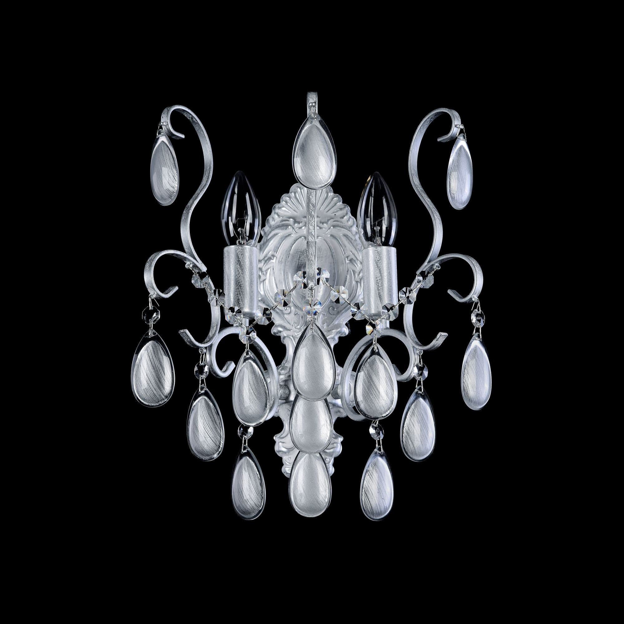 Freya Classic Chabrol Серебро Бра E14 40W FR2302WL-02S — миниатюра 4