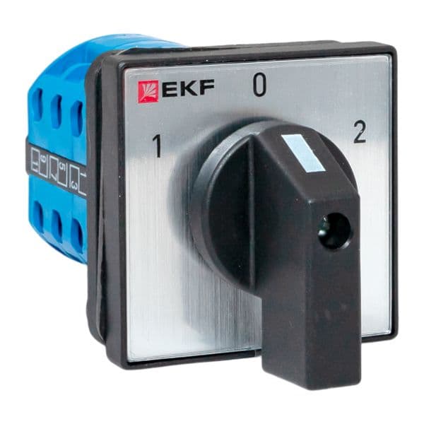 EKF Переключатель кулачковый ПК-1-43 10А 3P «1-0-2» IP65 — миниатюра 1