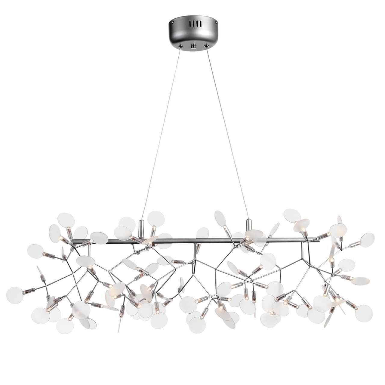 ST Luce SL379.103.81 Люстра подвесная Серебристый/Белый LED 81*0,5W 3500K — миниатюра 1