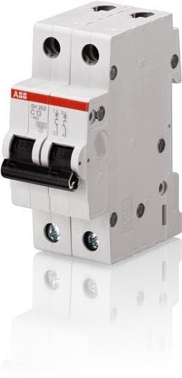 ABB Выключатель автоматический 2-полюсной SH202 C 25 2CDS212001R0254