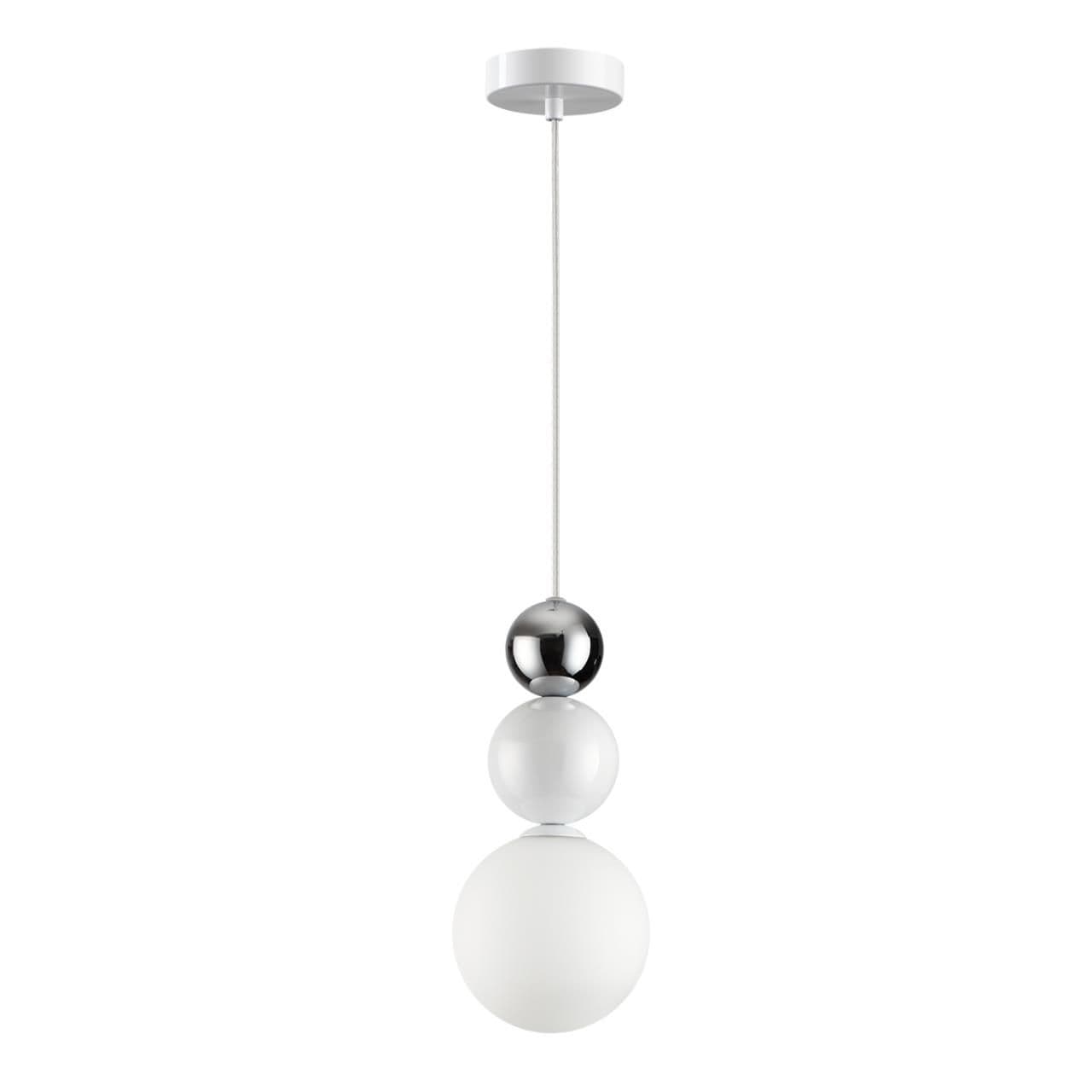 Lumion 6559/1 SUSPENTIONI LN24 белый/белый, хром/металл/металл, стекло Подвес G9 1*20W 220V BONBONES