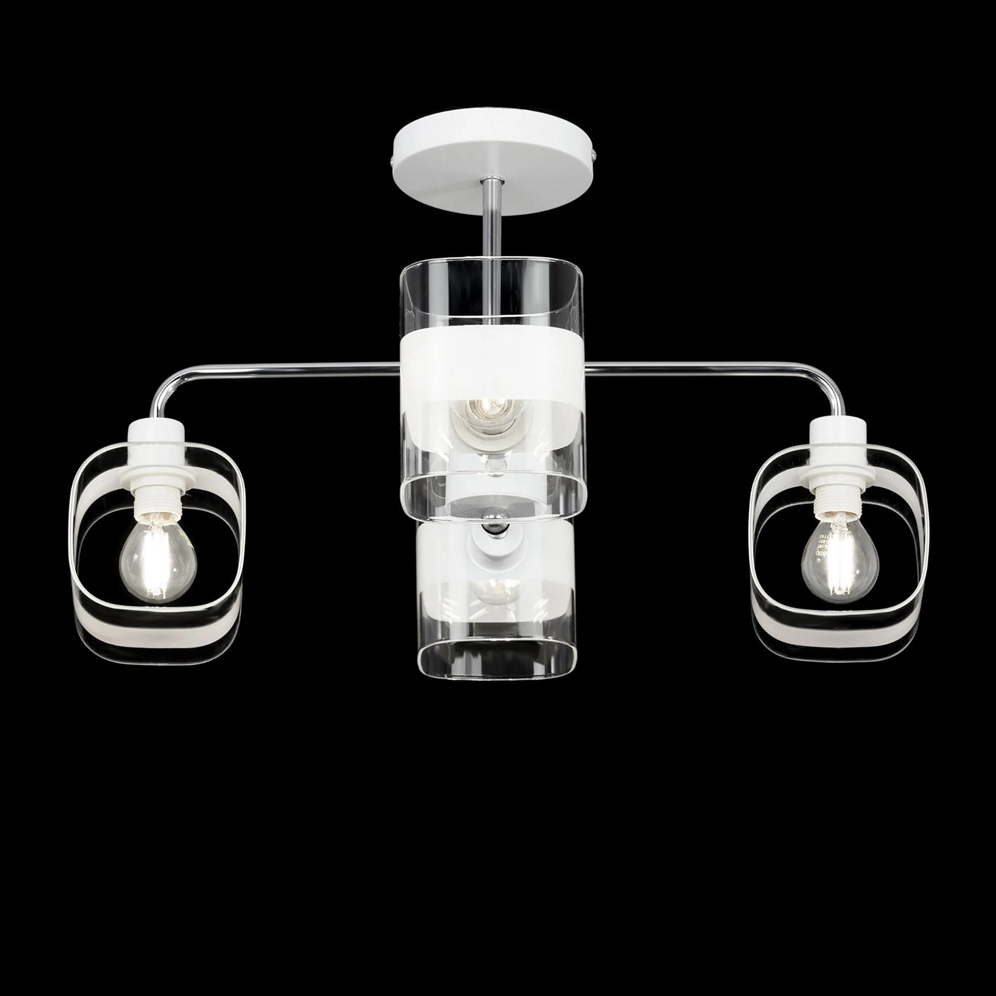 Citilux CL140140 Бертон Белый+Хром Люстра — миниатюра 7