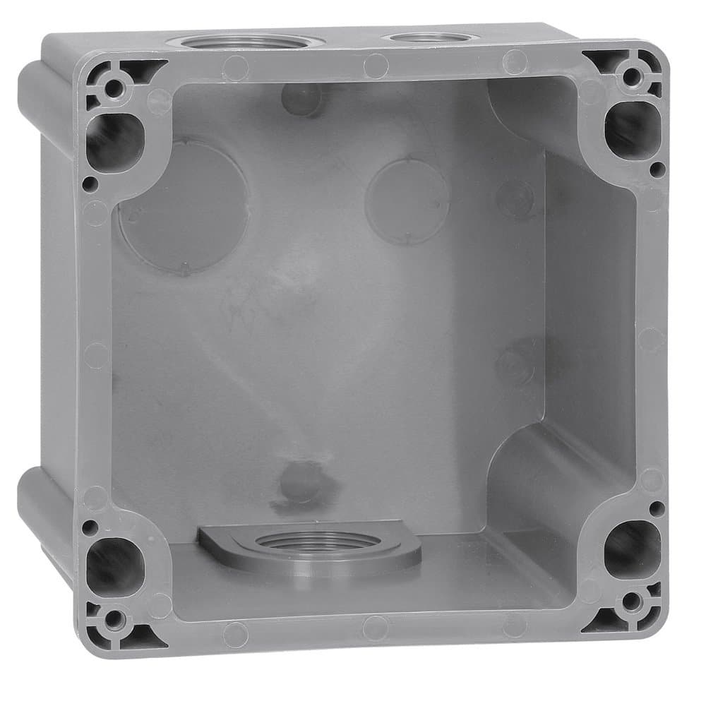 Legrand Hypra Коробка с одним ответстием под сальник Hypra Prisinter - IP 44/55 - 2К+З/3К+З/3К+Н+З - 63 А - пластик 053749