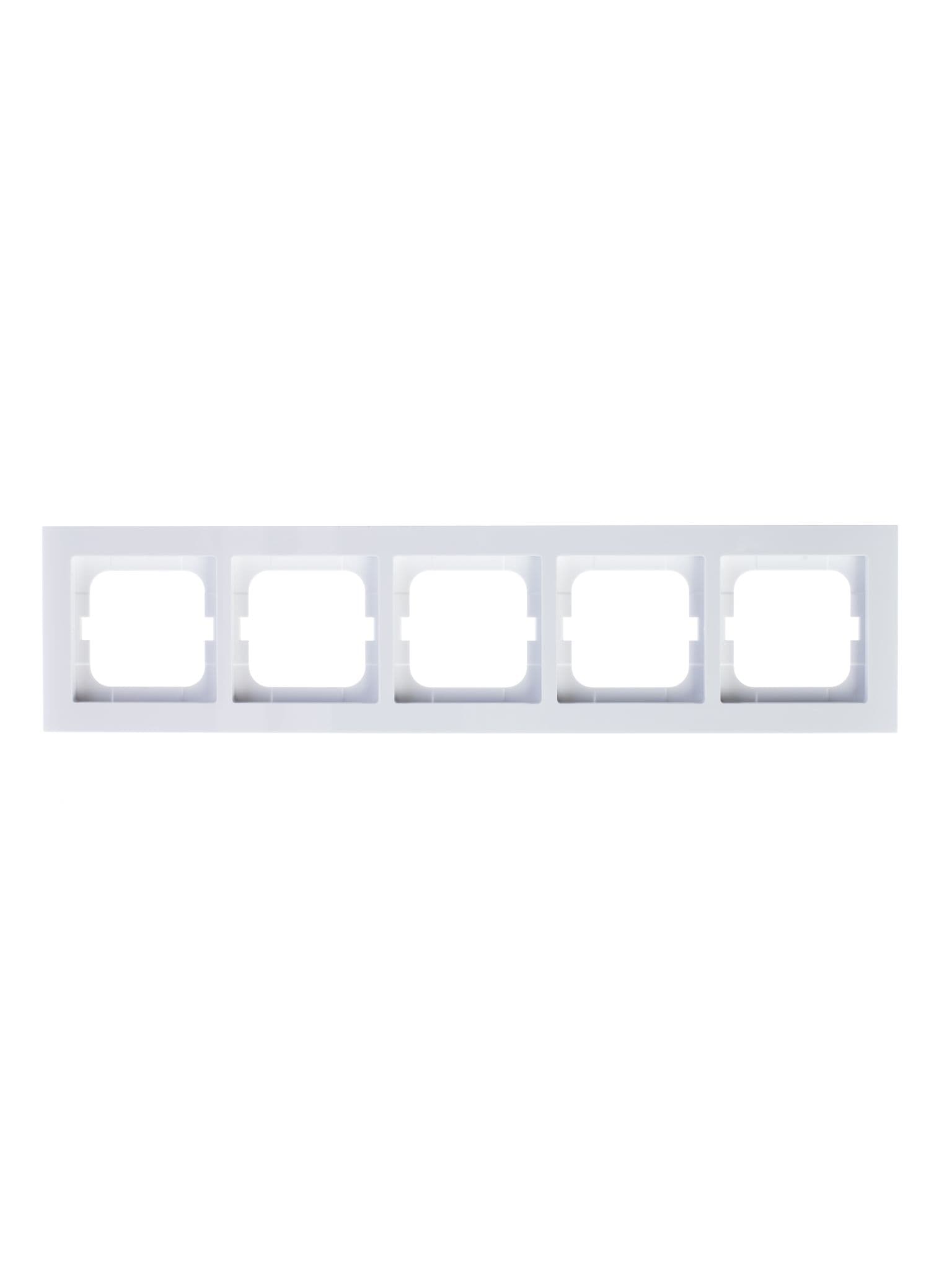 ABB BJE Axcent Белый Рамка 5-ая 2CKA001754A4347 — миниатюра 4