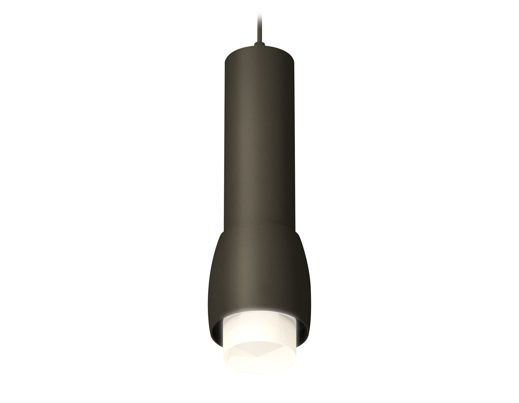 Ambrella Комплект подвесного светильника с акрилом XP1142011 SBK/FR черный песок/белый матовый MR16 GU5.3 (A2311, C7456, A2011, C1142, N7170) — миниатюра 1