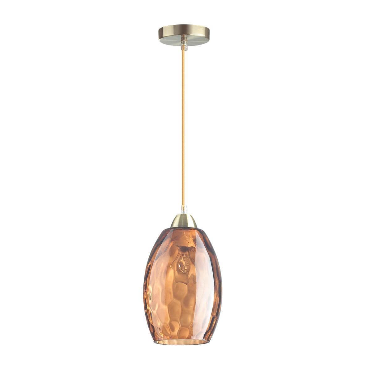 Lumion 4485/1 LN20 античная бронза, коричневый Подвес E27 60W 220V SAPPHIRE — миниатюра 4