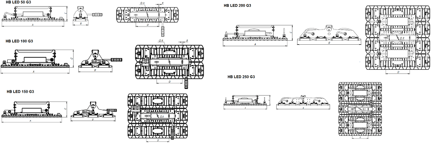 СТ HB LED 50 D90 5000K G3 — миниатюра 2
