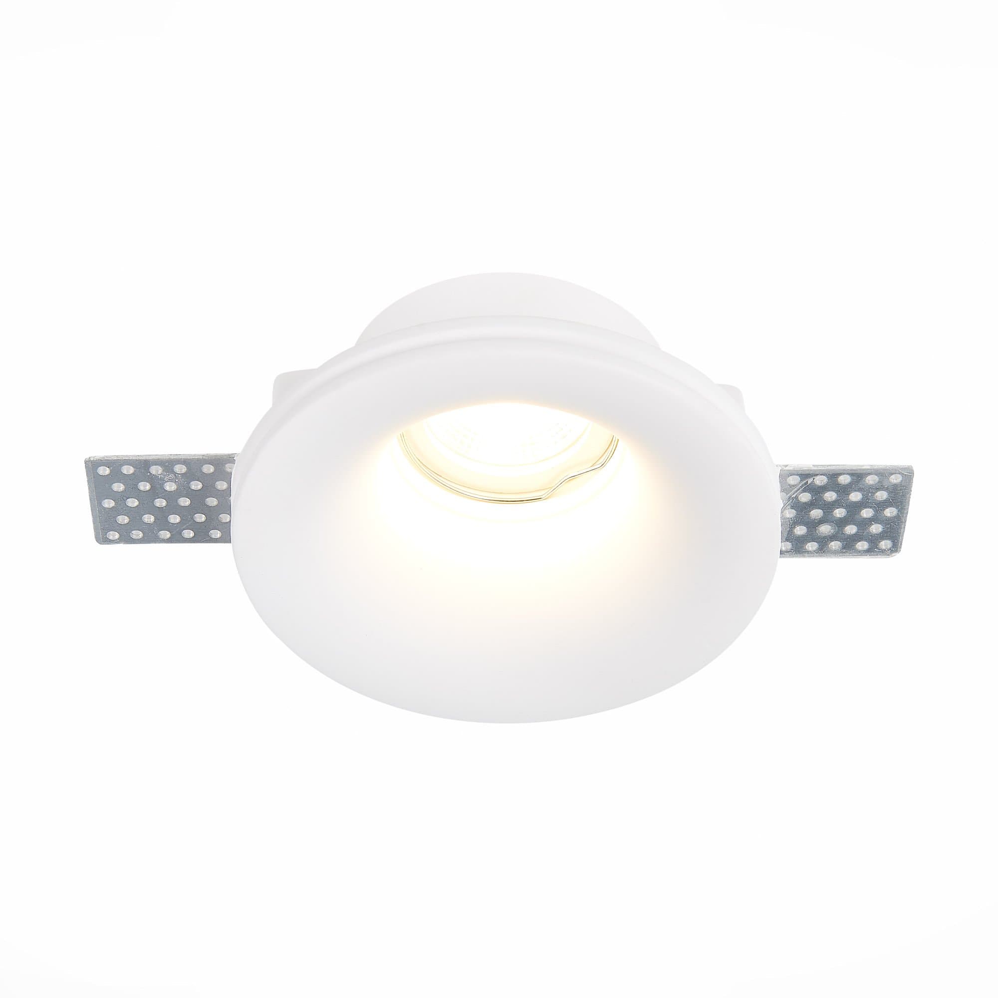ST Luce ST254.318.01 Св-к встр. из гипса белый GU10 1*50W IP20 D120xH50 180-240V Без ламп