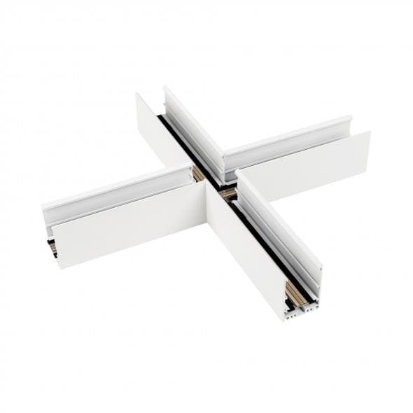 Arlight Коннектор крестовой MAG-CON-4563-X90 (WH) (IP20 Металл, 3 года) 026930