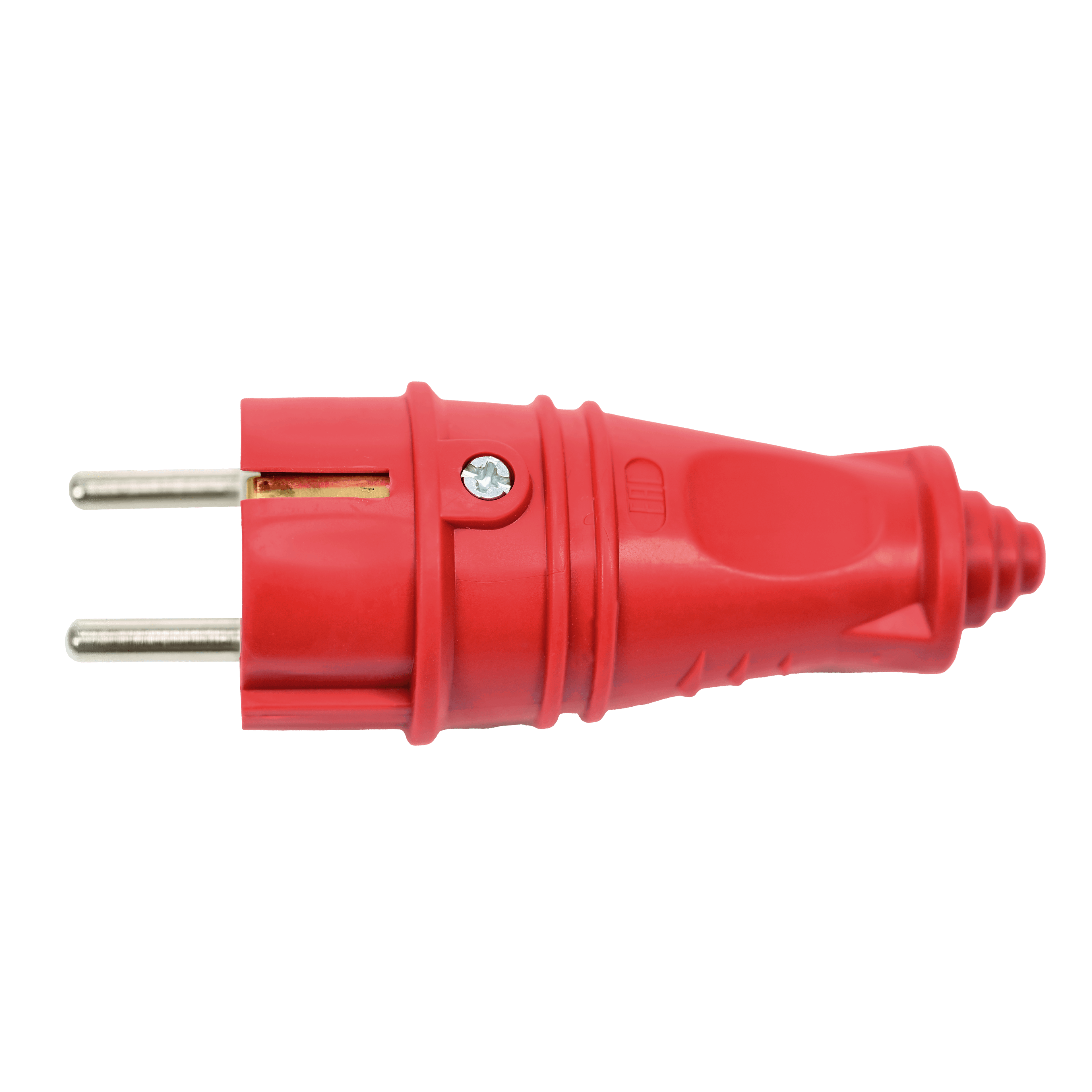 Systeme Electric MultiSet Красная Вилка 2К+З прямая каучуковая 16А/250В IP44 — миниатюра 5