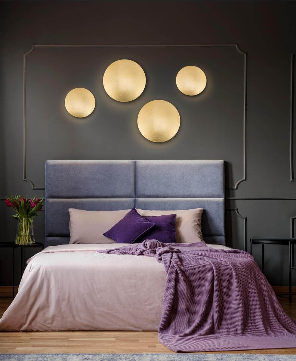 ST LUCE SL457.201.01 Светильник настенный  Сусальное золото/Сусальное золото LED 1*6W — миниатюра 4