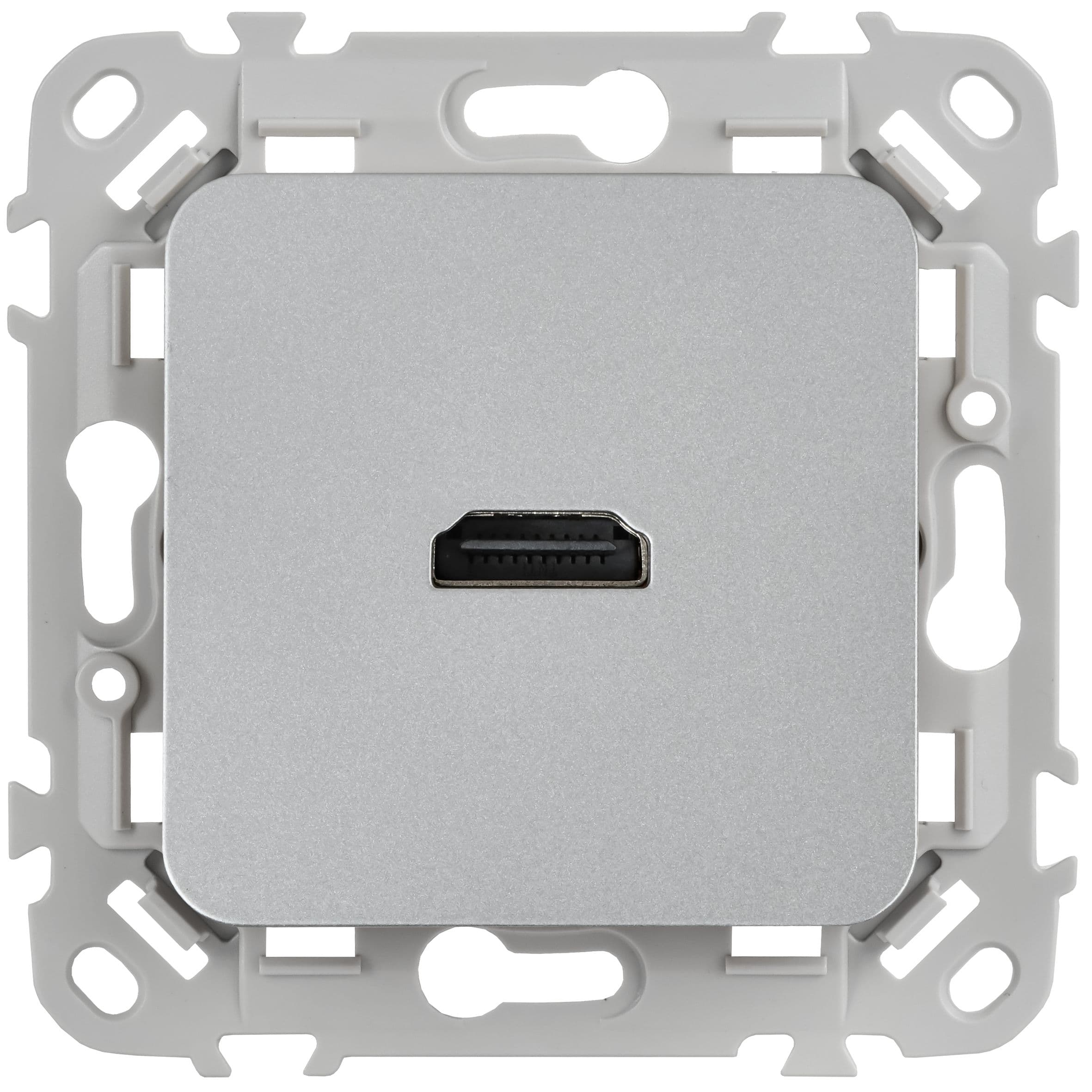 IEK FLITE Алюминий Розетка HDMI — миниатюра 2
