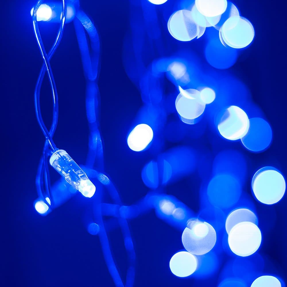 Arlight Светодиодная гирлянда ARD-EDGE-CLASSIC-2400x600-CLEAR-88LED-STD BLUE (230V, 6W) (Ardecoled, IP65) 026006 — миниатюра 5