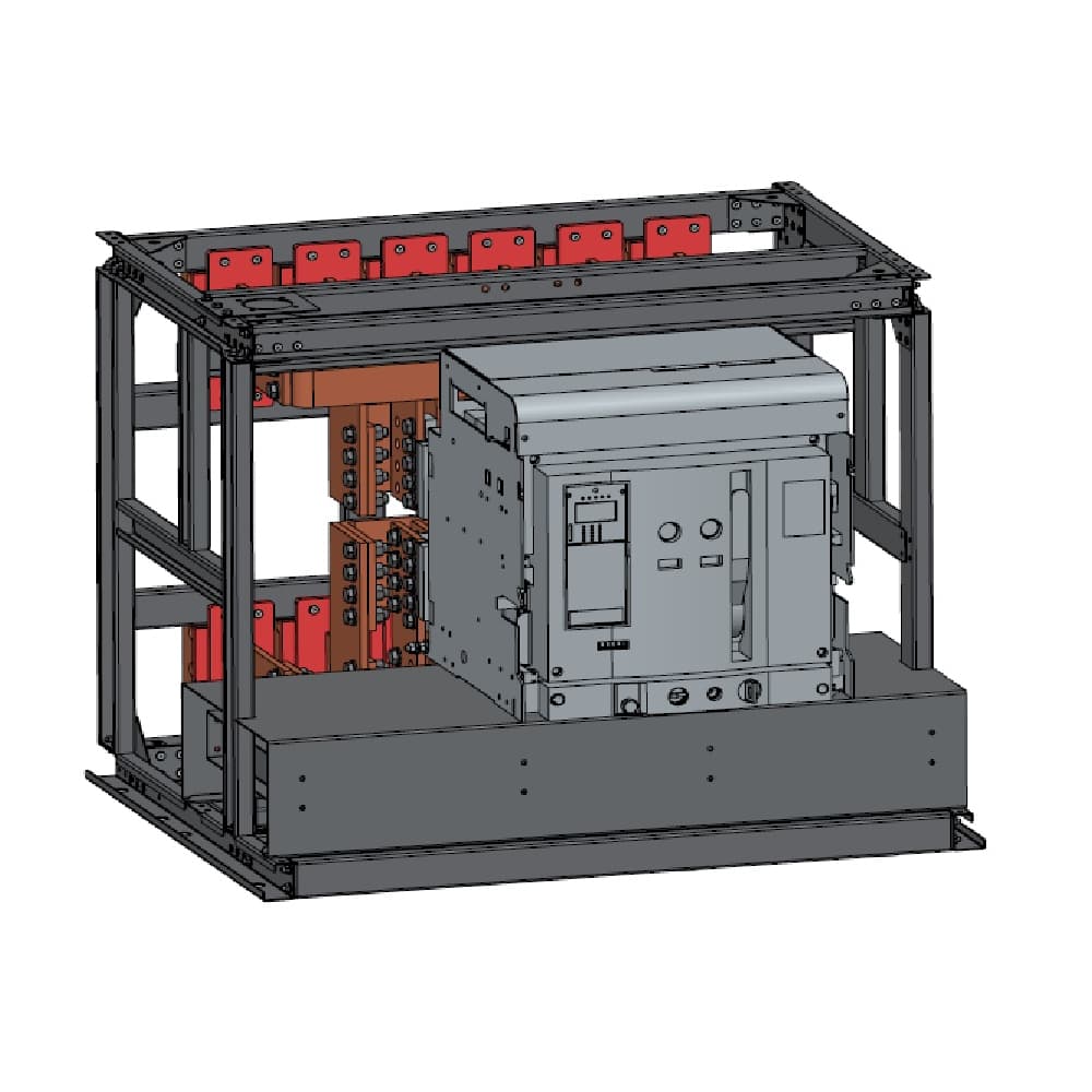 КЭАЗ Блок замены автоматического выключателя-Novomax G5-OptiMat A- 4000-S4-3P-100-D- MR8.0-BH-C2200-M2- P01-S1-03