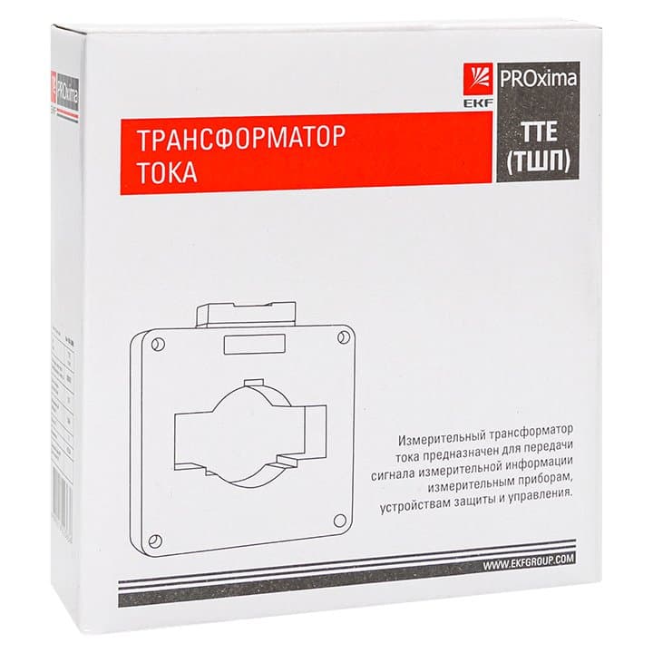 EKF PROxima Трансформатор тока ТТЕ-100-2000/5А класс точности 0,5 — миниатюра 5