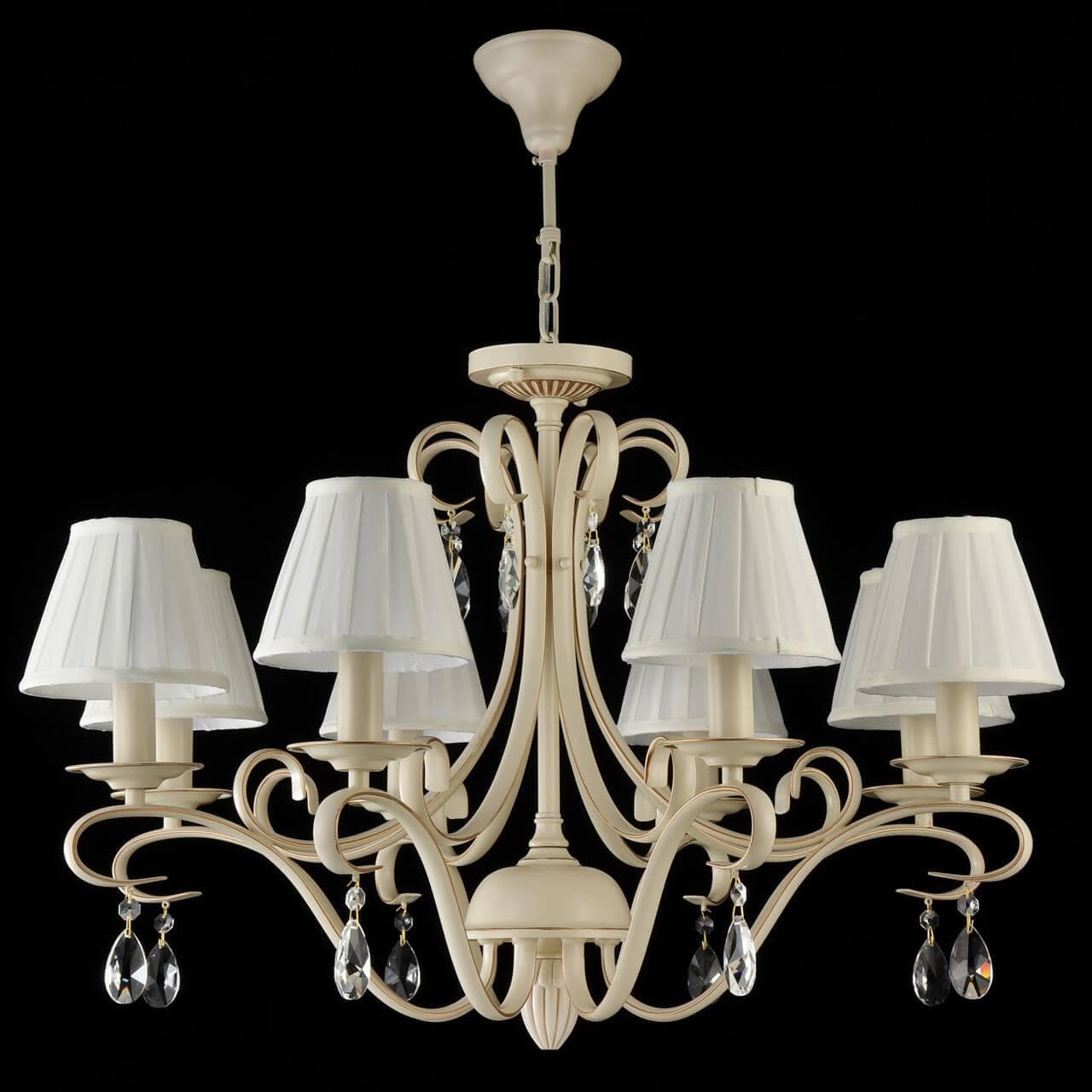 Maytoni Elegant Brionia Бежевый Люстра 8xE14 40W ARM172-08-G — миниатюра 11