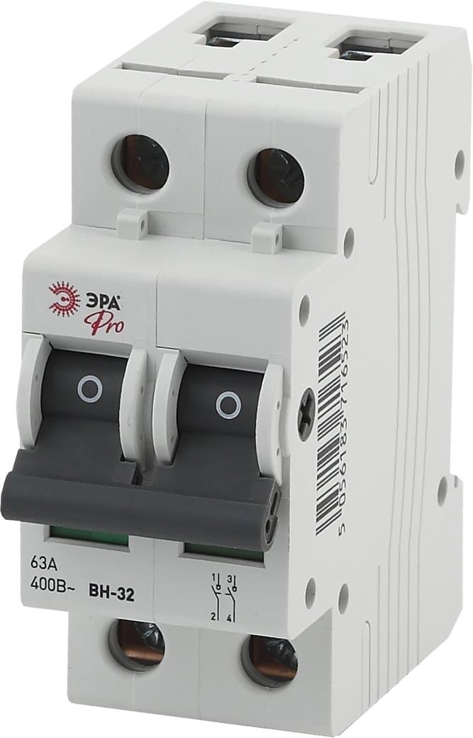 ЭРА NO-902-88 Pro Выключатель нагрузки ВН-32 2P 63A