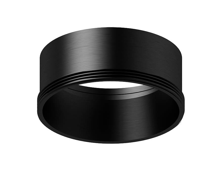Ambrella Насадка передняя для корпуса светильника с диаметром отверстия D60mm N6111 SBK черный песок D60*H30mm Out0mm MR16 — миниатюра 1