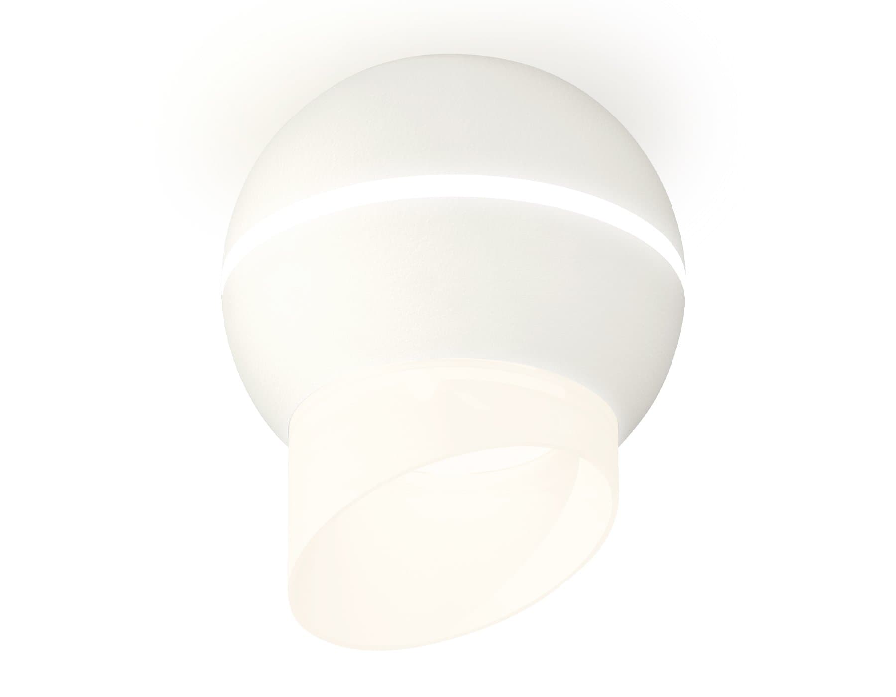 Ambrella Комплект накладного светильника XS1101043 SWH/FR белый песок/белый матовый MR16 GU5.3 LED 3W 4200K (C1101, N7175)