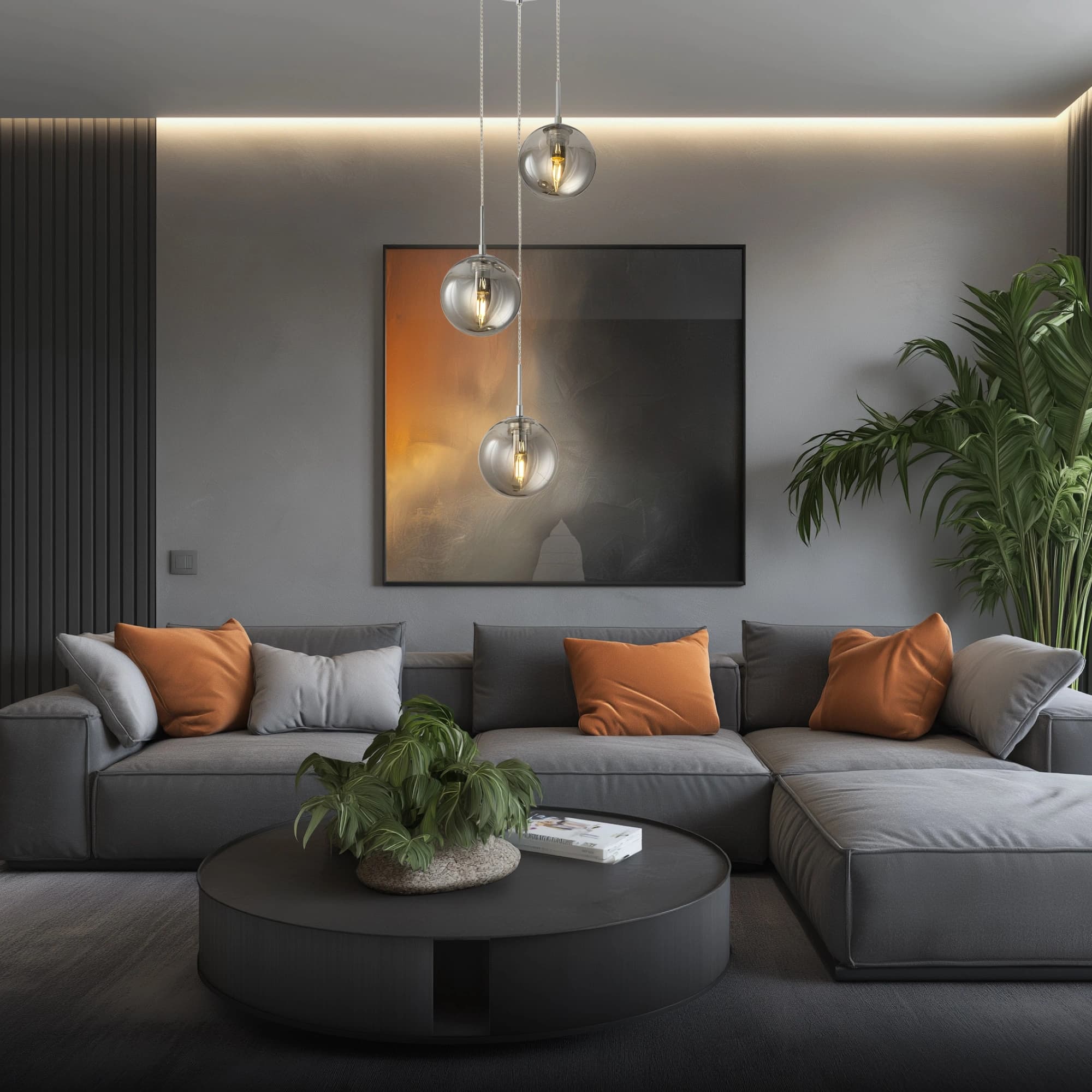 Citilux Хром Светильник подвесной Томми CL102030 — миниатюра 8