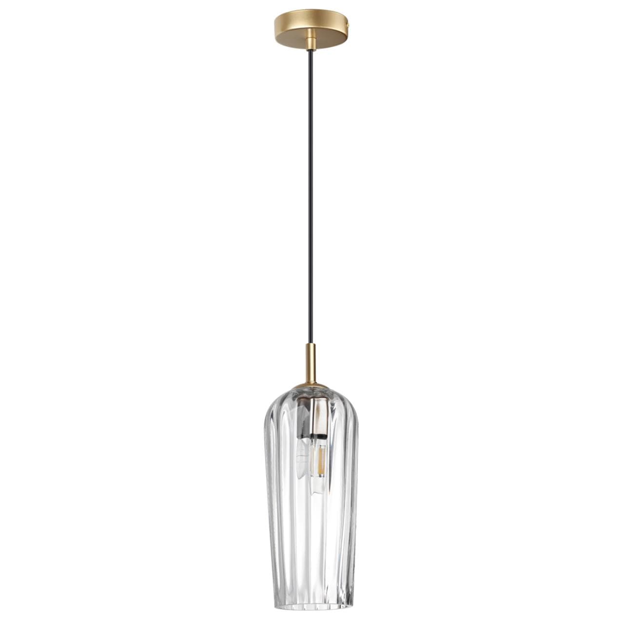 Lumion 6551/1B SUSPENTIONI LN23 200 матовое золото Подвес E14 1*40W 220V ELLIE