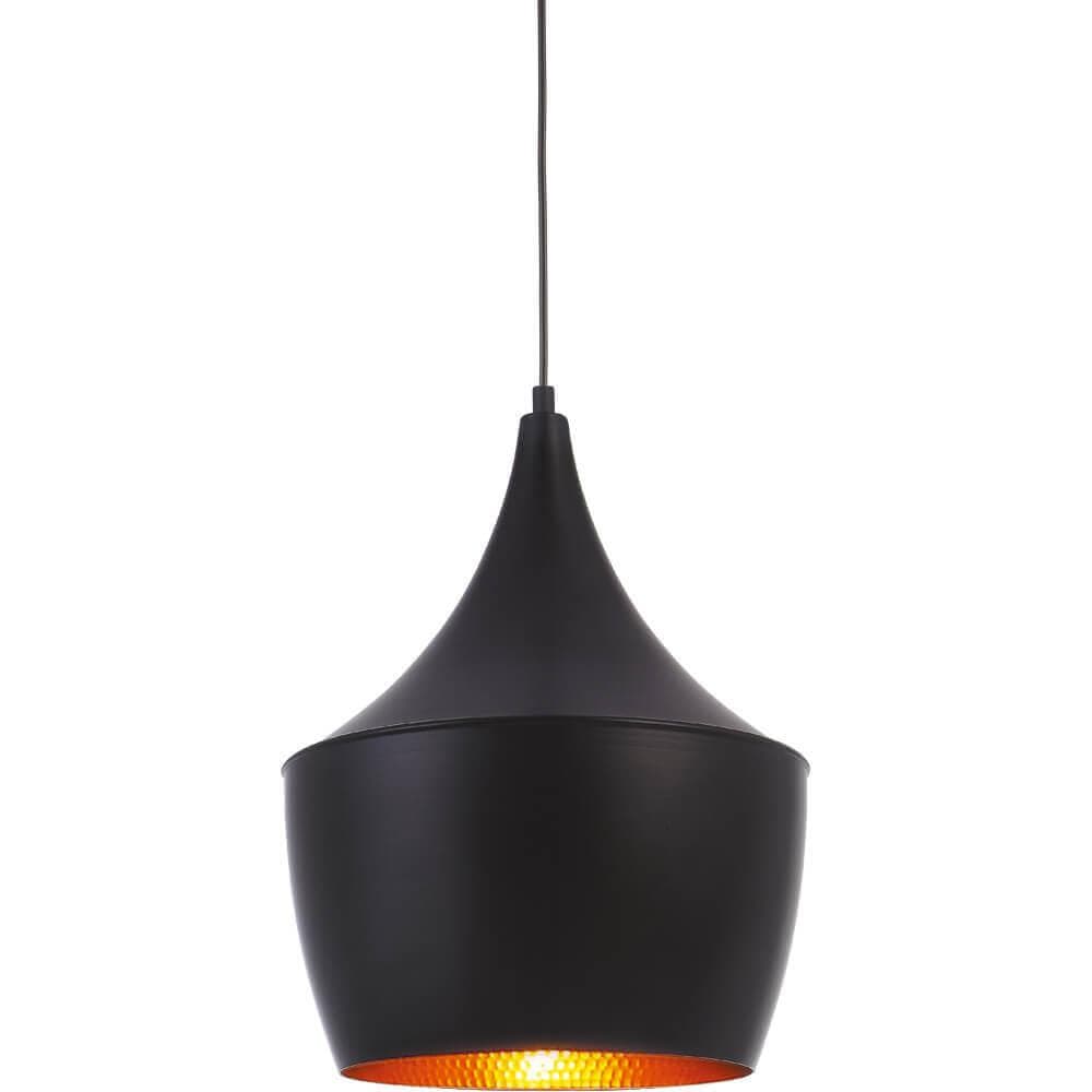 Arte Lamp Cappello Черный/Золото Светильник подвесной 40W E27 A3407SP-1BK — миниатюра 3