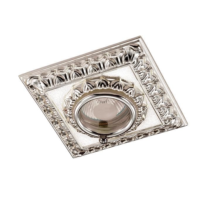 Novotech 370046 NT15 287 Светильник встраиваемый  IP44 GX5.3 50W 12V DAISY хром