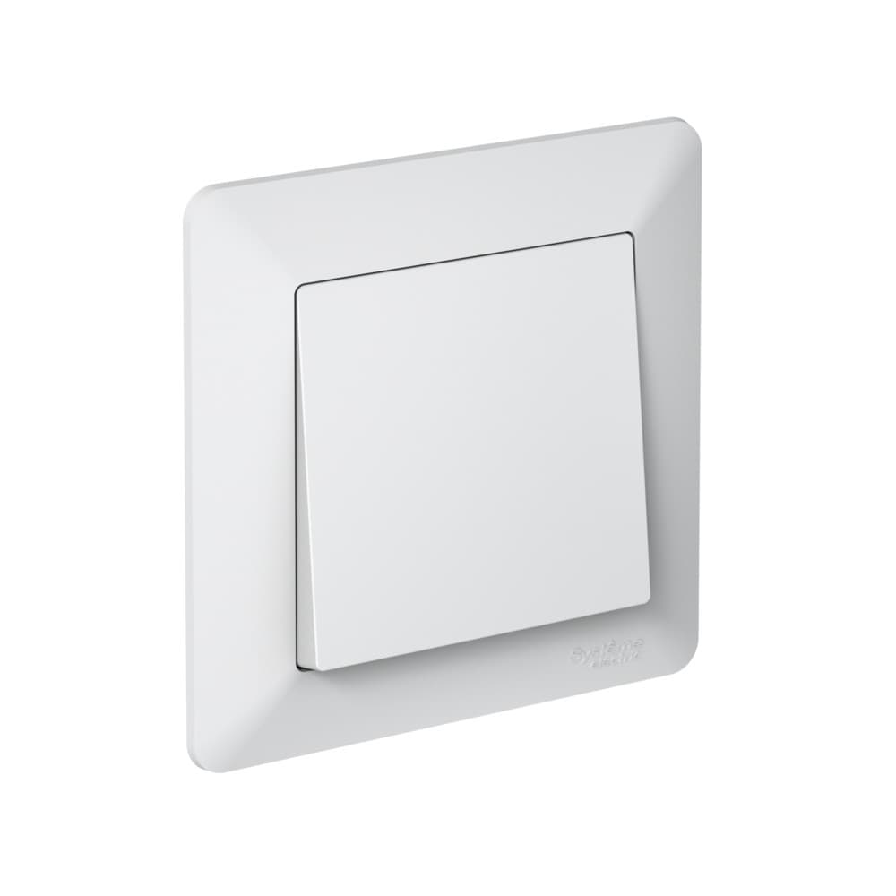 Systeme Electric AtlasDesign Air Лотос/дымчатый белый Рамка 1-ая — миниатюра 2