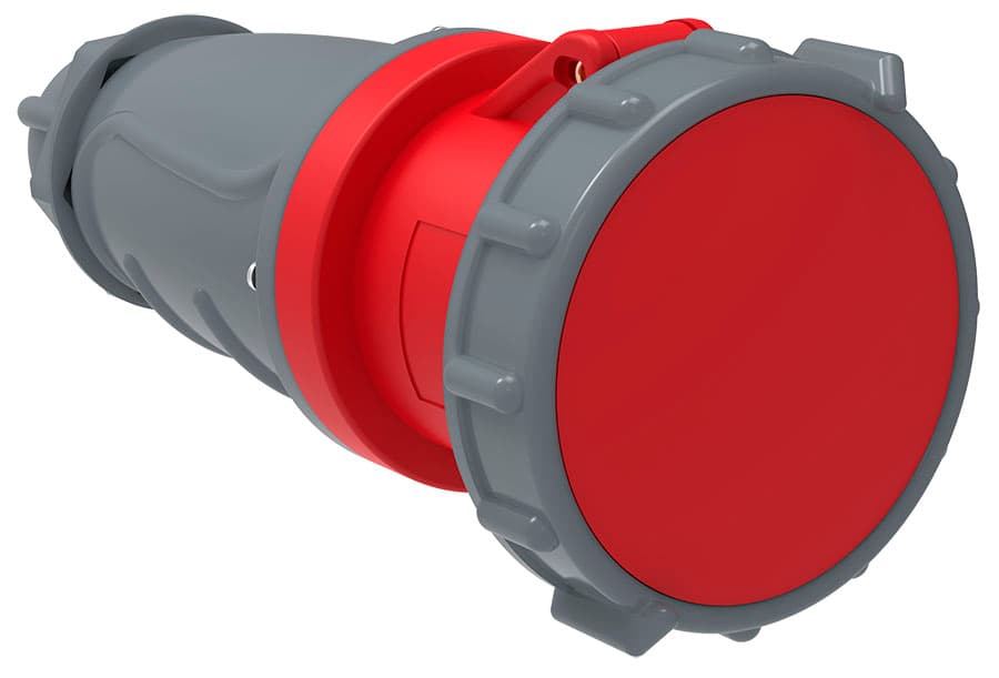 IEK Розетка переносная ССИ-235 63А-6ч/200/346-240/415В 3Р+РЕ+N IP67 MAGNUM — миниатюра 1