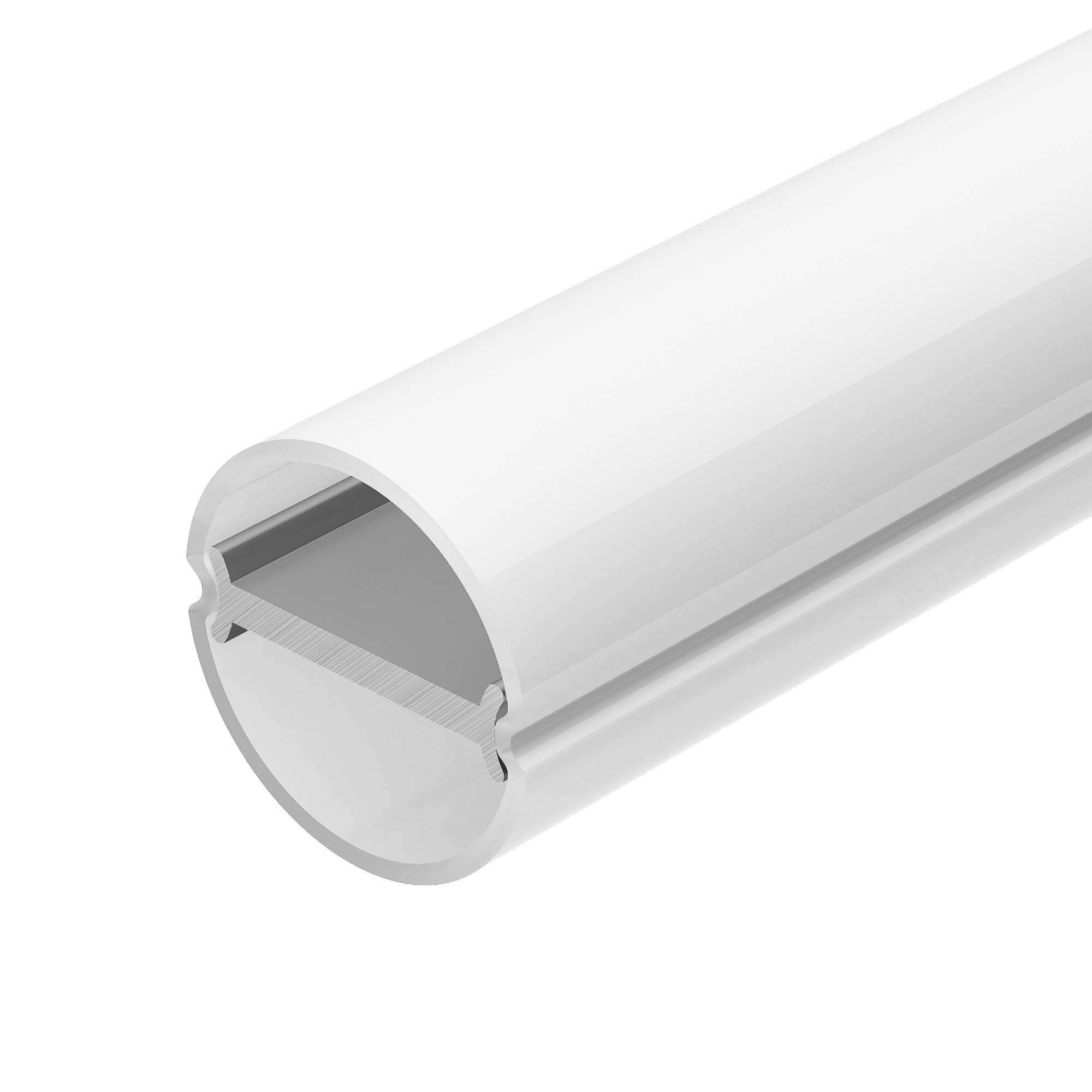 Arlight Профиль ARH-ROUND-D20-DUAL-2000 ANOD (Алюминий) 039218