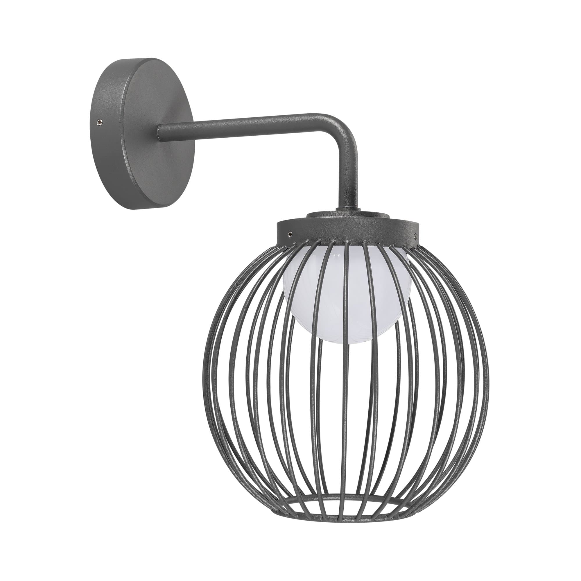 Arlight Светильник LGD-PEARL-WALL-7W Warm3000 (GR, 164 deg, 230V) (IP65 Металл, 3 года) 029973