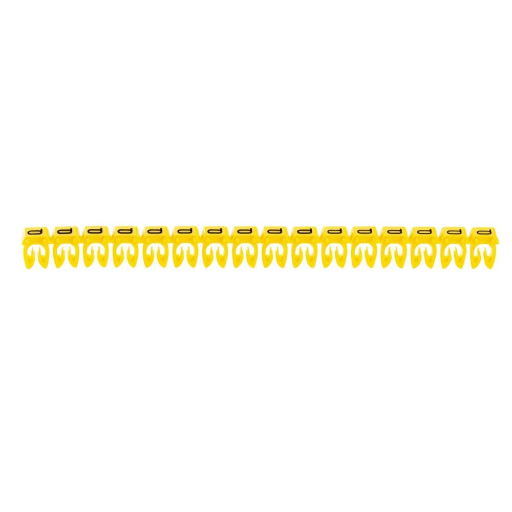 Legrand CAB3 Маркер для кабеля R 1.5-2.5кв.мм. (упаковка) 038347 — миниатюра 2