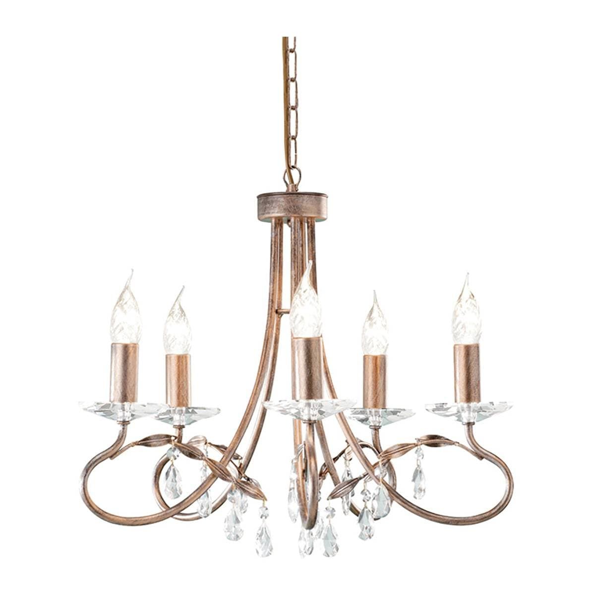 Natural Concept CHRISTINA Люстра CRT5-SILVER-GOLD