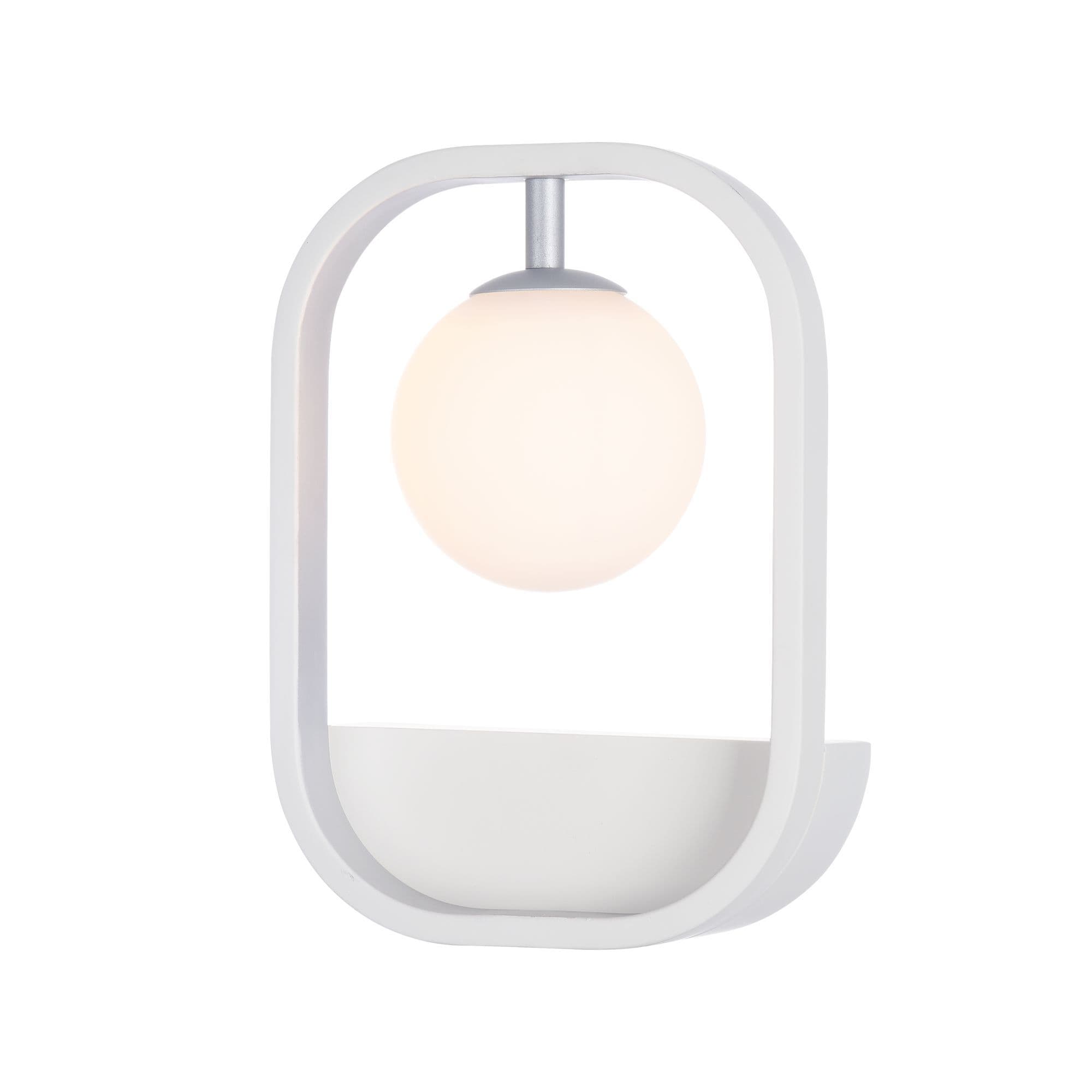 Maytoni Modern Avola Белый с Серебром Бра 1xG9 40W MOD431-WL-01-WS — миниатюра 3