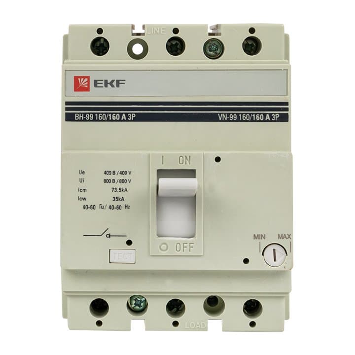 EKF PROxima Выключатель нагрузки ВН-99 160/160А 3P — миниатюра 2
