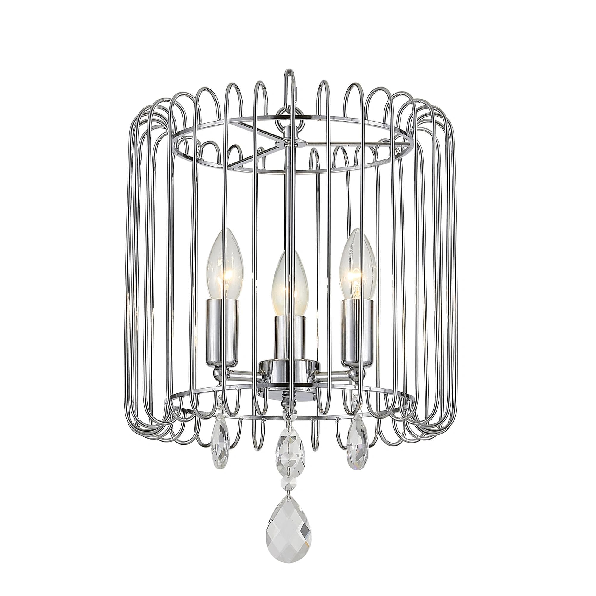 Citilux CL462131 Джина Хром Люстра — миниатюра 2