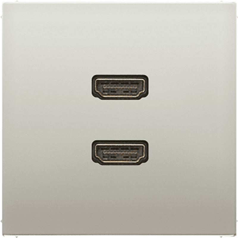 JUNG Накладка/вставка 2 x HDMI MAES1133