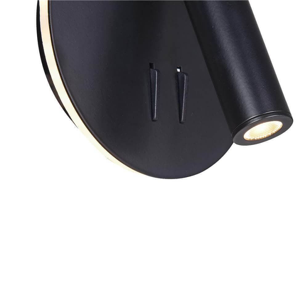 Maytoni Ceiling & Wall ios 176 Черный Бра LED 150-200Lm + LED 80-110Lm 6W + 3W C176-WL-01-6W-B — миниатюра 11
