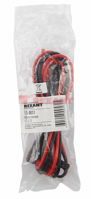 Щупы тестера UNI-T UT-L13 Rexant 13-0031 — миниатюра 2