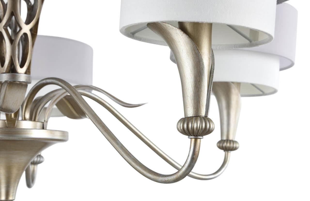 Maytoni House Lillian Серебро Антик Люстра 7xE14 40W H311-07-G — миниатюра 10