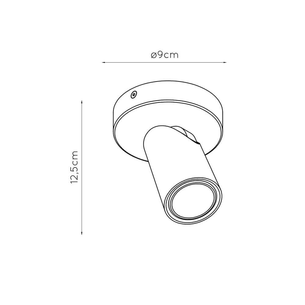 Lucide XYRUS Черный Спот 23954/06/30 — миниатюра 5
