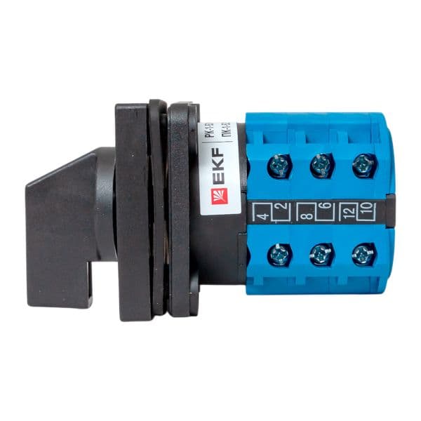 EKF Переключатель кулачковый ПК-1-53 10А 3P «1-2» IP65 — миниатюра 5