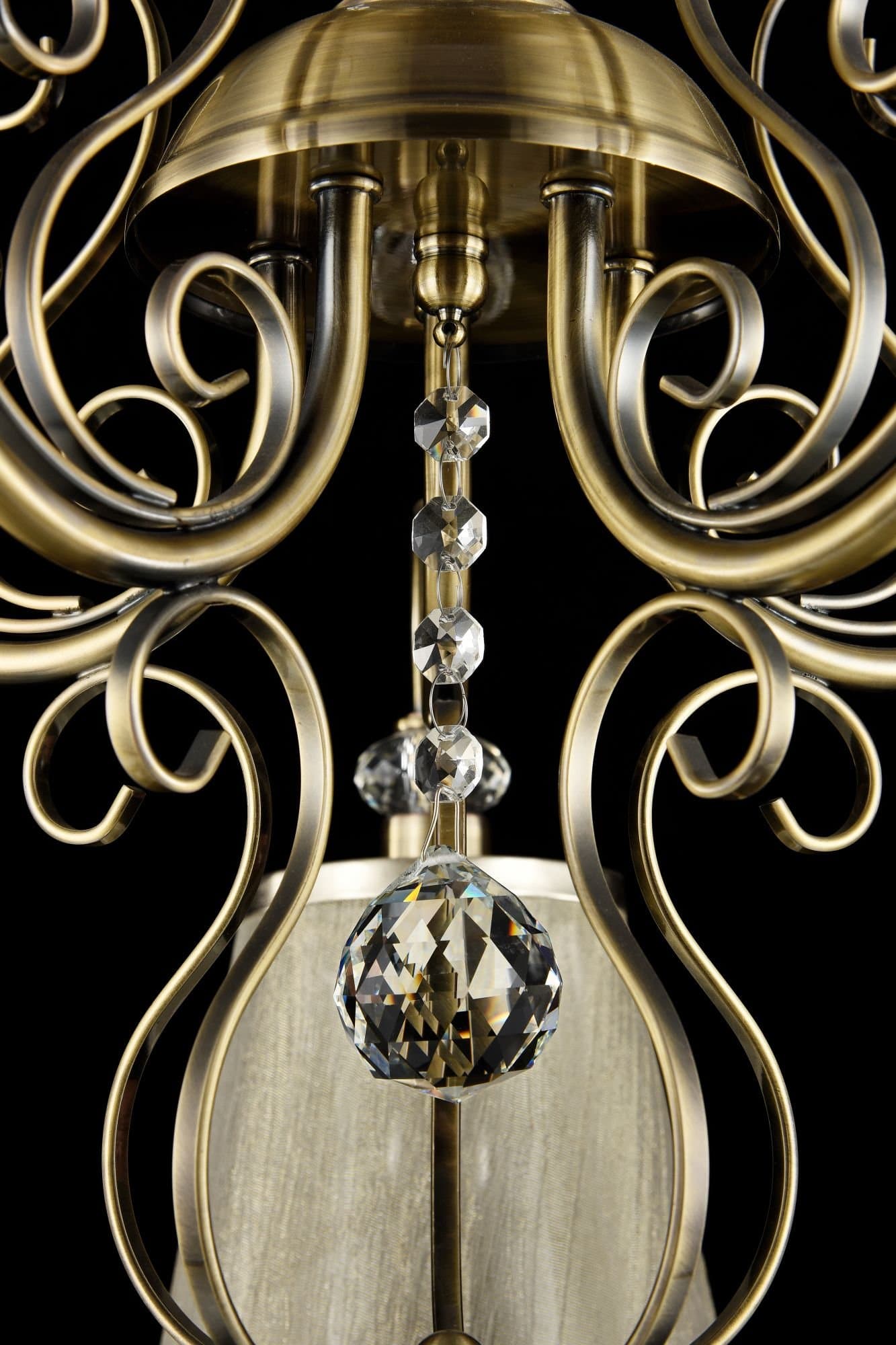 Freya Classic Driana Бронза Антик Потолочный светильник E14 40W FR2405-PL-05-BZ — миниатюра 4