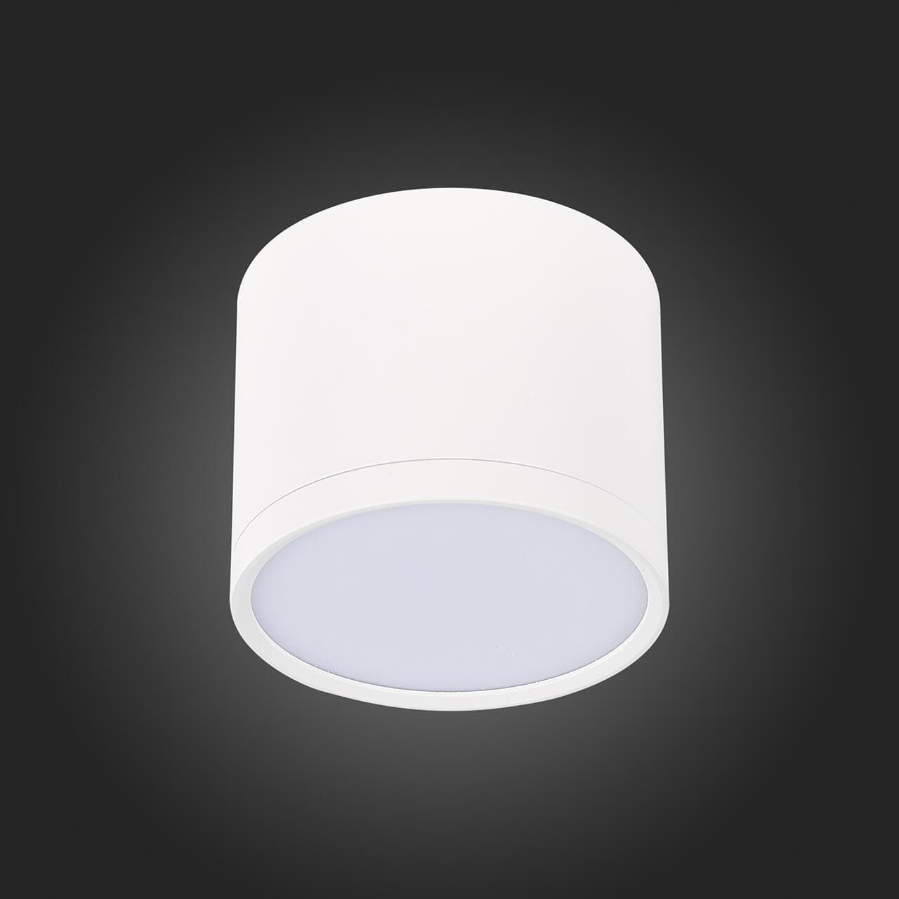 ST Luce ST113.542.09 Светильник потолочный Белый LED 1*9W 4000K 702Lm Ra>80 120° IP20 D88xH75 170-240V — миниатюра 2