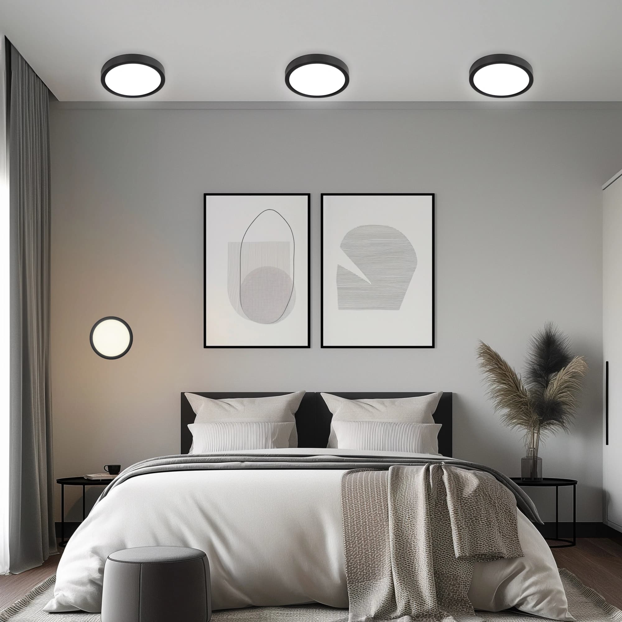 Citilux CL738121N Бейсик Черный Светильник накладной LED 12W*4000K — миниатюра 6